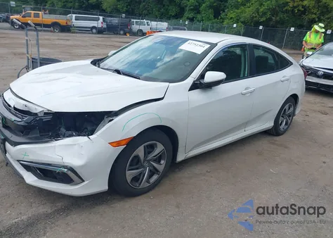 2019 Honda Civic Lx from USA, damaged, VIN 2HGFC2F68KH538843